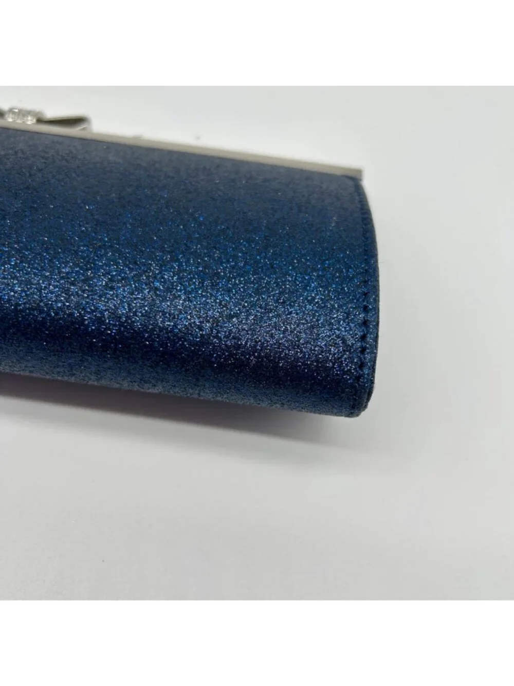 I.N.C. International Concepts Navy Blue Fabric Evening Clutch